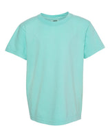 Pretreated Comfort Colors 9018 Youth Garment-Dyed Heavyweight T-Shirt - Chalky Mint