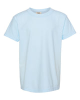 Pretreated Comfort Colors 9018 Youth Garment-Dyed Heavyweight T-Shirt - Chambray