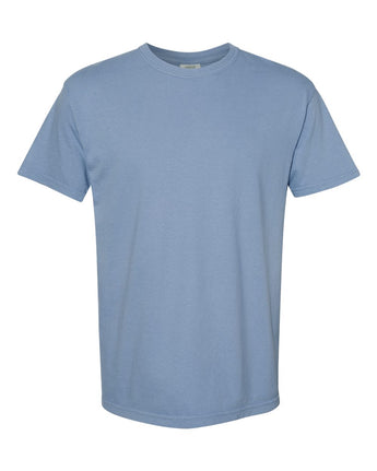 Pretreated Comfort Colors 1717 Garment-Dyed Heavyweight T-Shirt - Washed Denim