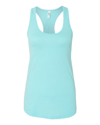 Pretreated Next Level 1533 Women's Ideal Racerback Tank - Cancun