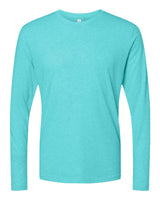 Pretreated Next Level 6071 Unisex Triblend Long Sleeve T-Shirt - Tahiti Blue