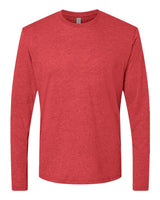 Pretreated Next Level 6071 Unisex Triblend Long Sleeve T-Shirt - Vintage Red