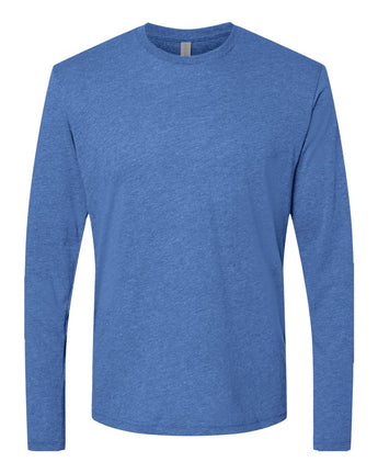 Pretreated Next Level 6071 Unisex Triblend Long Sleeve T-Shirt - Vintage Royal