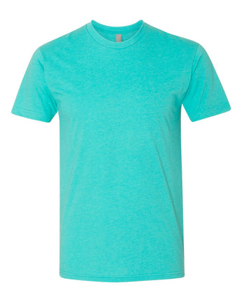 Pretreated Next Level 6210 Unisex CVC T-Shirt - Tahiti Blue
