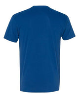 Pretreated Next Level 6410 Unisex Sueded Tee - Royal - Back