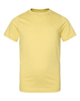 Pretreated LAT 6101 Youth Fine Jersey Tee - Butter