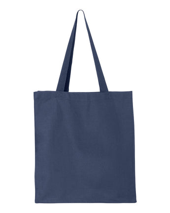 Pretreated Q-Tees Q125300 14L Shopping Bag - Navy