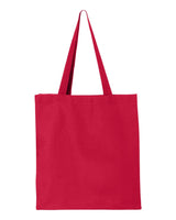 Pretreated Q-Tees Q125300 14L Shopping Bag - Red