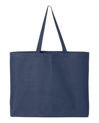 Pretreated Q-Tees Q600 25L Jumbo Tote - Navy