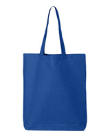 Pretreated Q-Tees QTBG 12L Economical Tote - Royal