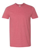 Pretreated Gildan 64000 Softstyle T-Shirt - Heather Cardinal Red