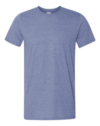 Pretreated Gildan 64000 Softstyle T-Shirt - Heather Indigo
