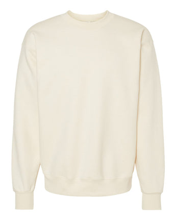 Pretreated Hanes F260 Unisex Ultimate Cotton Crewneck Sweatshirt - Natural