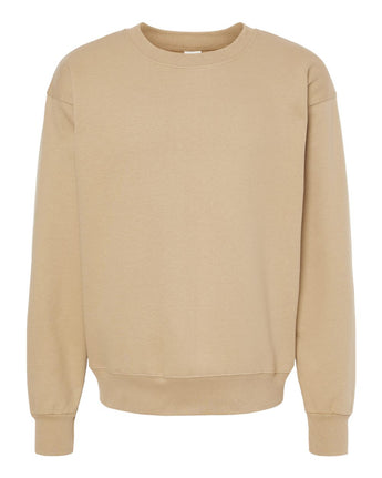 Pretreated Hanes F260 Unisex Ultimate Cotton Crewneck Sweatshirt - Pebble