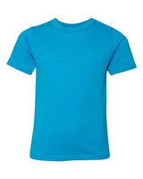 Pretreated Next Level 3312 Youth CVC Tee - Turquoise
