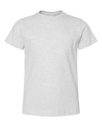 Pretreated LAT 6101 Youth Fine Jersey Tee - Ash