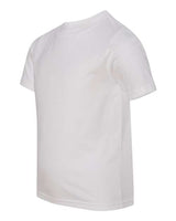 Pretreated Next Level 3312 Youth CVC Tee - White - Side