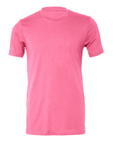 Pretreated BELLA+CANVAS 3001 Unisex Jersey Tee - Charity Pink