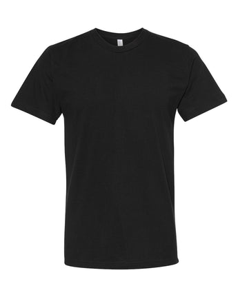 Pretreated American Apparel 2001 Unisex Fine Jersey Tee - Black