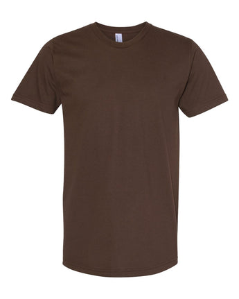 Pretreated American Apparel 2001 Unisex Fine Jersey Tee - Brown