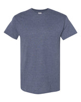 Pretreated Gildan 5000 Heavy Cotton T-Shirt - Heather Navy