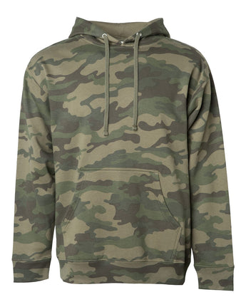 Pretreated Independent Trading Co. SS4500 Unisex Midweight Hooded Sweatshirt - Forest Camo