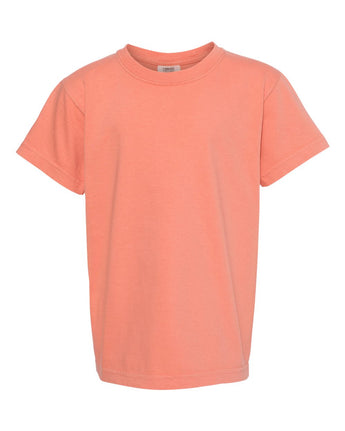 Pretreated Comfort Colors 9018 Youth Garment-Dyed Heavyweight T-Shirt - Terracotta