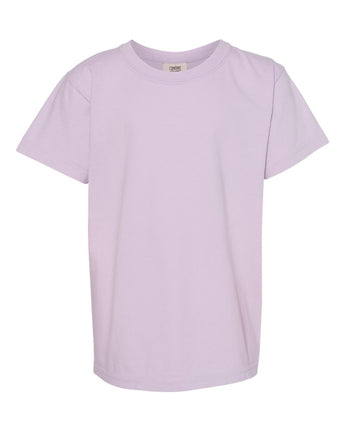 Pretreated Comfort Colors 9018 Youth Garment-Dyed Heavyweight T-Shirt - Orchid
