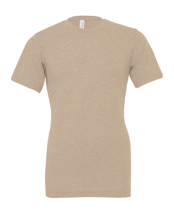 Pretreated BELLA+CANVAS 3001CVC CVC Jersey Tee - Heather Tan