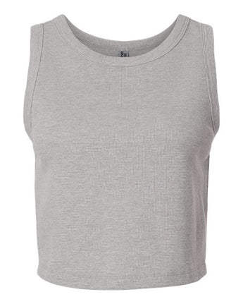 Pretreated Next Level 8083 Women's Ideal Thermal Tank - Heather Grey