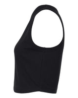 Pretreated Next Level 8083 Women's Ideal Thermal Tank - Black - Side