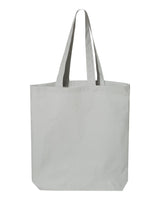 Pretreated Q-Tees QTBG 12L Economical Tote - Grey