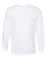 Pretreated American Apparel 1304 Unisex Heavyweight Cotton Long Sleeve Tee - White