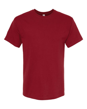Pretreated M&O 4800 Gold Soft Touch T-Shirt - Cardinal Red