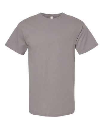 Pretreated M&O 4800 Gold Soft Touch T-Shirt - Gravel
