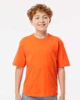 Pretreated M&O 4850 Youth Gold Soft Touch T-Shirt - Orange
