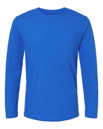 Pretreated Gildan 64400 Unisex Softstyle Unisex Long Sleeve T-Shirt - Royal