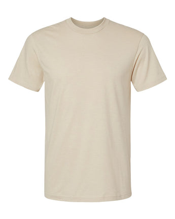 Pretreated American Apparel 2001CVC Unisex CVC Tee - Heather Bone
