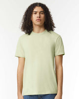 Pretreated American Apparel 2001CVC Unisex CVC Tee - Heather Cucumber