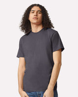 Pretreated American Apparel 2001CVC Unisex CVC Tee - Heather Charcoal