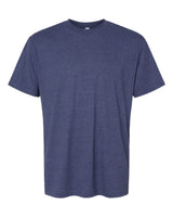 Pretreated American Apparel 2001CVC Unisex CVC Tee - Heather Indigo