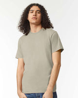 Pretreated American Apparel 2001CVC Unisex CVC Tee - Heather Khaki