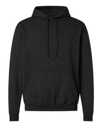 Pretreated M&O 7800 Unisex ACE Fleece Hooded Sweatshirt - Black