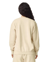 Pretreated Comfort Colors 1466 Lightweight Adult Crewneck Sweatshirt - Ivory - Back