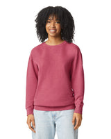 Pretreated Comfort Colors 1466 Lightweight Adult Crewneck Sweatshirt - Crimson