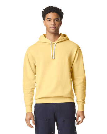 Pretreated Comfort Colors 1467 Lightweight Adult Hooded Sweatshirt - Butter