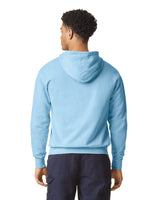 Pretreated Comfort Colors 1467 Lightweight Adult Hooded Sweatshirt - Hydrangea - Back