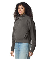 Pretreated Comfort Colors 1570L Women's Full Zip Jacket - Pepper - Side