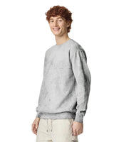 Pretreated Comfort Colors 1545 Color Blast Adult Crewneck Sweatshirt - Smoke - Side