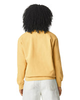 Pretreated Comfort Colors 1566 Adult Crewneck Sweatshirt - Butter - Back